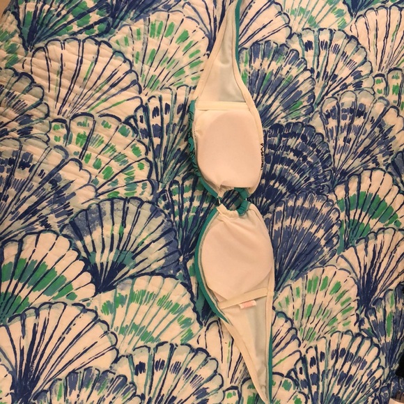 LAST CALL EXPIRES 11/15 Mint and white Xhilaration bandeau top - Picture 3 of 6